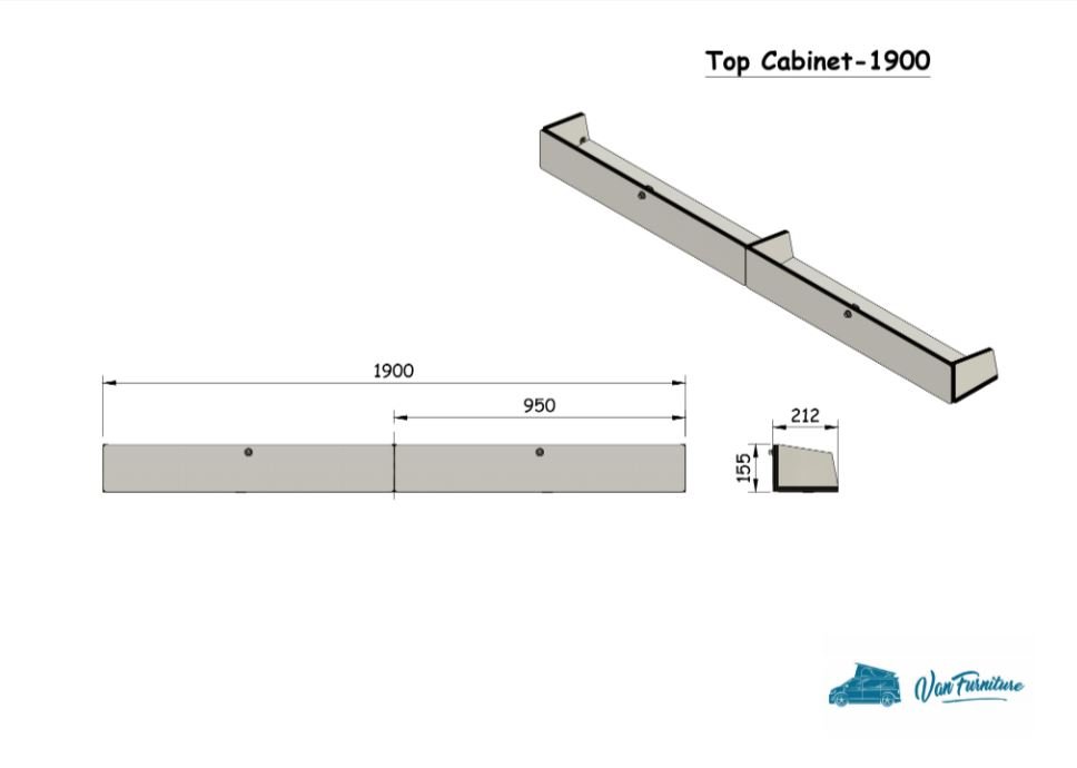 Campervan Top Cabinet