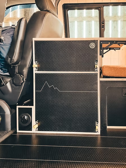 Van Diesel Heater Storage Box