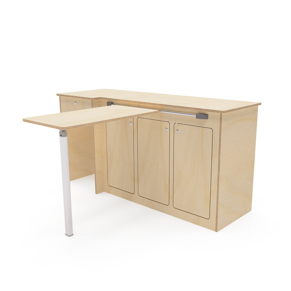 Universal Ply Side Cabinet With Fridge Pod