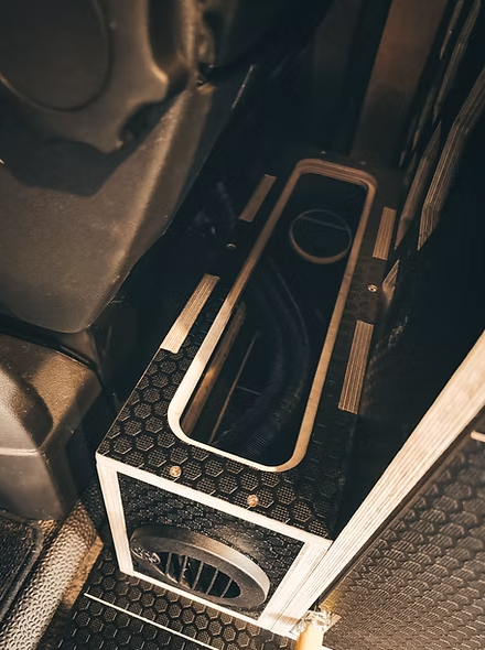 Van Diesel Heater Storage Box