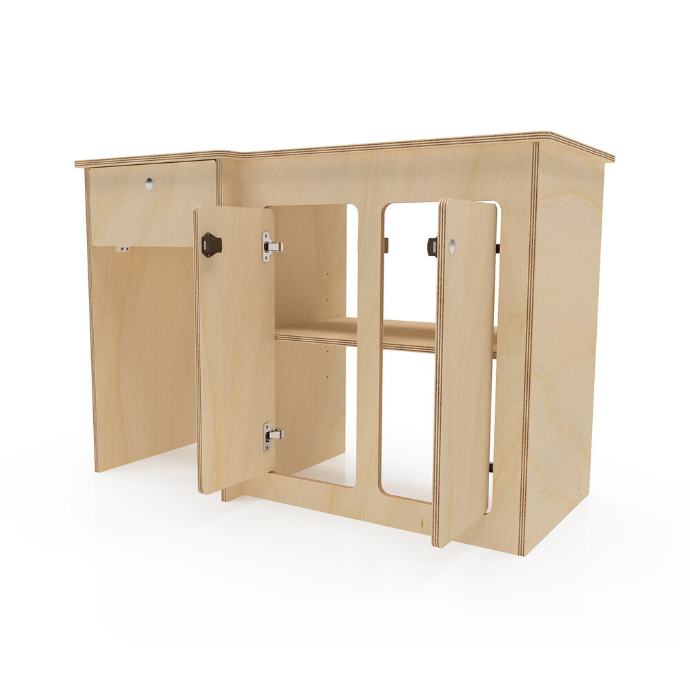 Universal Ply Side Cabinet With Fridge Pod