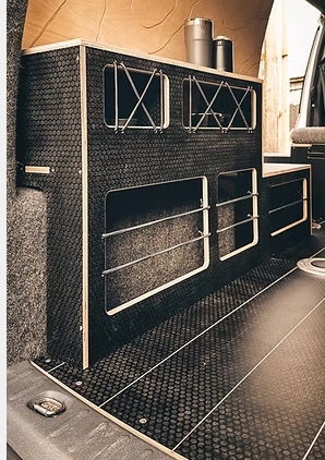 Clachan Storadh – Side Storage Unit for VW Caddy, T5/T6 & Transit Custom Vans