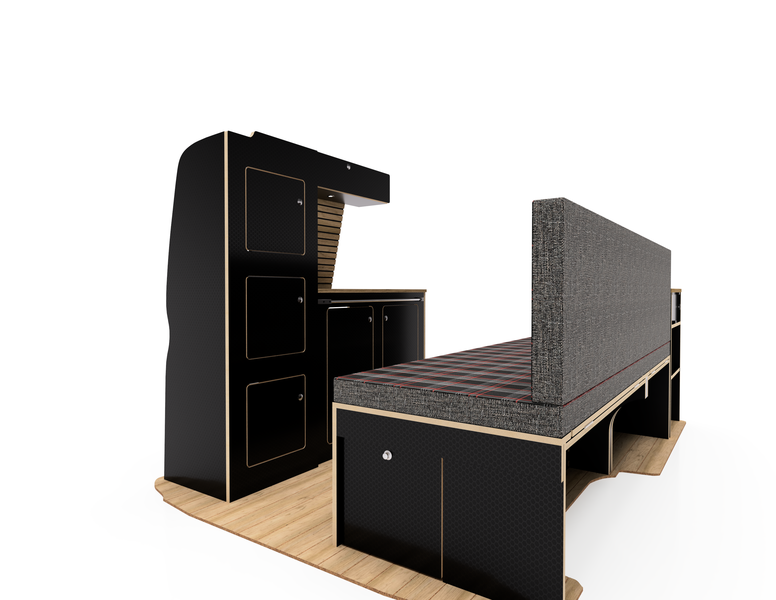 SWB Sliding bed , Wardrobe & Cabinet Bundle