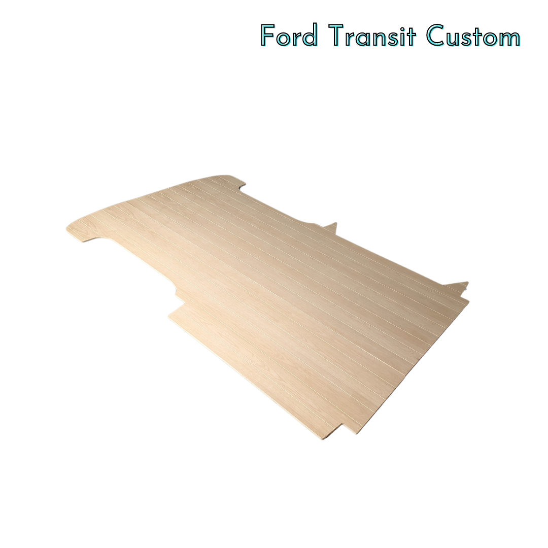 Ford Transit Custom Oak Veneered Ply Floor & Ceiling Bundle