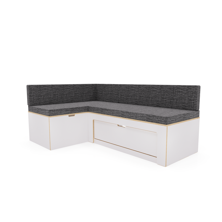 Laminated L Shaped Universal Bed