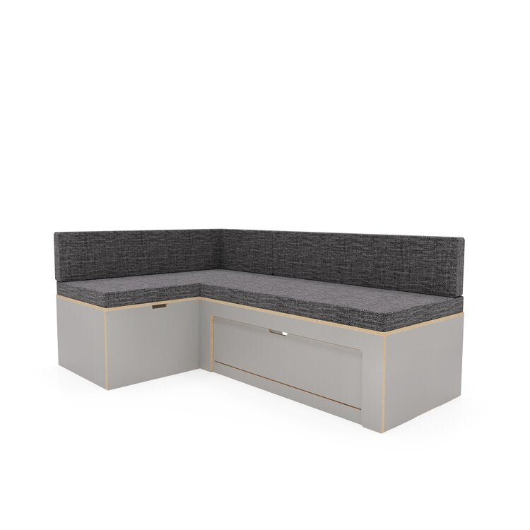 Laminated L Shaped Universal Bed