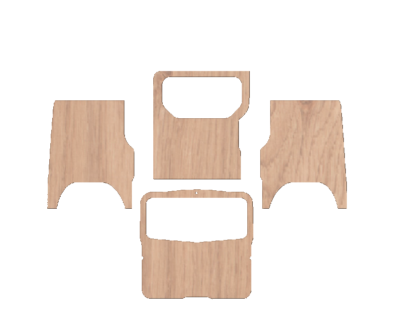 Vivaro / Trafic / Primastar Side Panels Ply Lining Kit