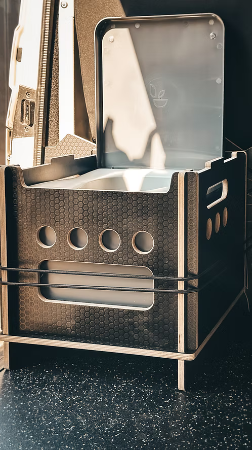 Thunderbox (toilet / storage box)