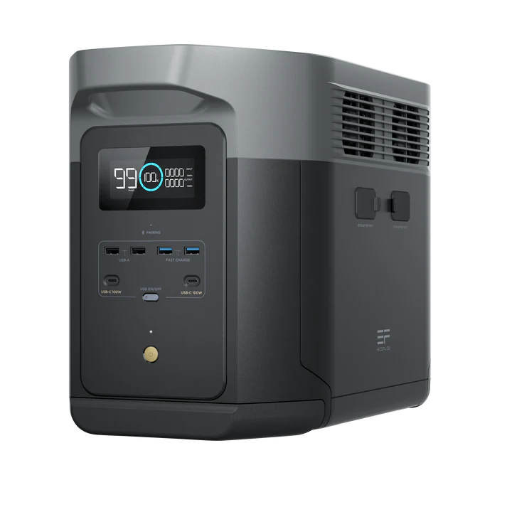 EcoFlow Delta 2 MAX Portable Power Station - 2400W Output