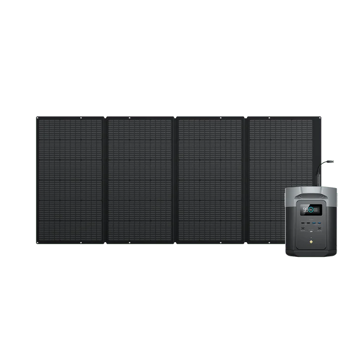 EcoFlow Delta 2 MAX Portable Power Station - 2400W Output