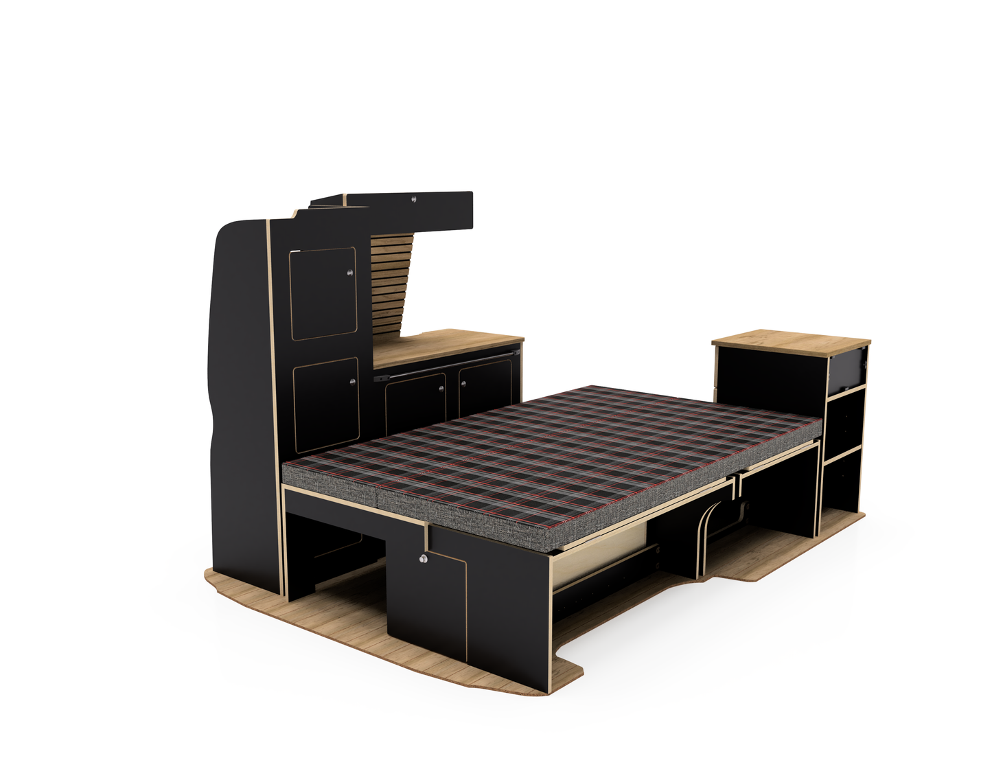 SWB Sliding bed , Wardrobe & Cabinet Bundle