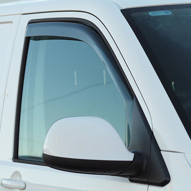 VW T5/6 Transporter In Channel Wind Deflectors Tinted