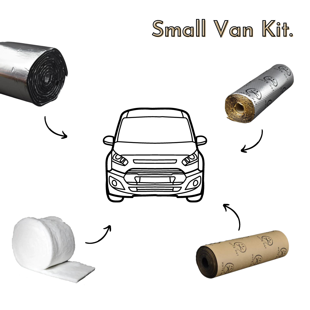 Small Van Campervan Insulation & Sound Deadening Kit