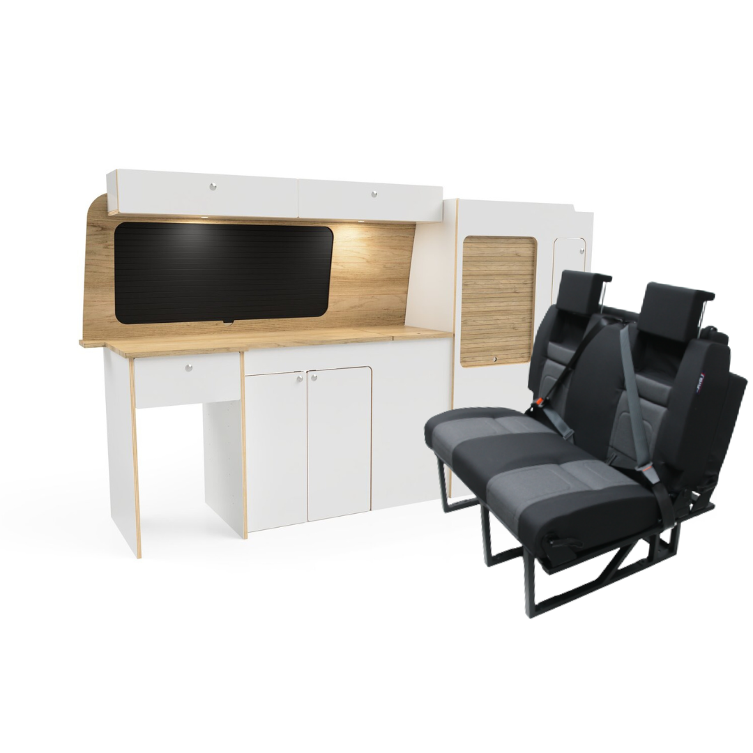 VW T5 T6 Rib Altair Bed 112cm Laminated Birch Ply Campervan