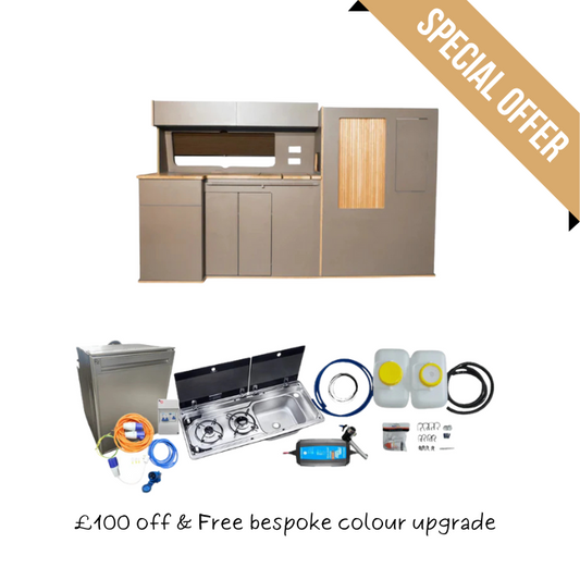 Ford Transit Custom 2012-2023 Campervan Kitchen interior Plug & Play