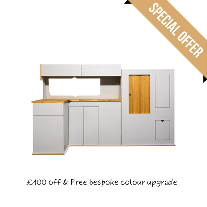 Ford Transit Slimline 130 Campervan Kitchen interior