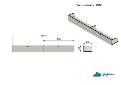 Campervan Top Cabinet