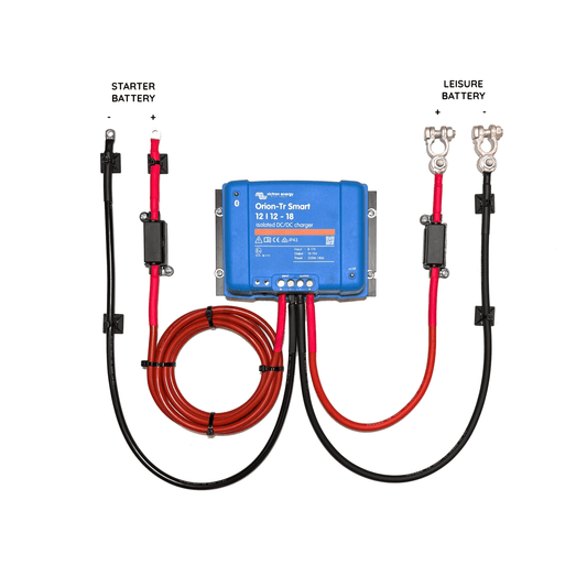 1M/3M/5M/10M Victron Orion-Tr Smart 12/12 18A Isolated DC-DC Charger Kit