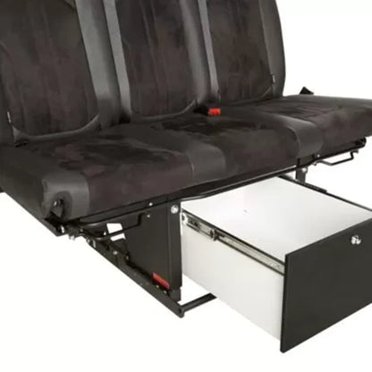 Mobiframe Bed Bench on Rails - 2 Seater