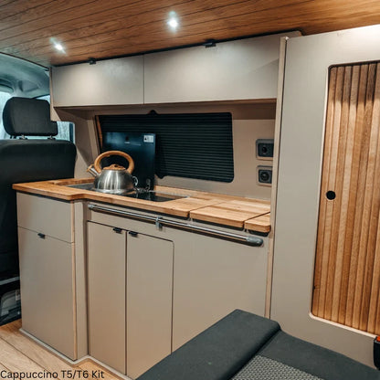 In stock now: LWB VW T5/6 Campervan Kitchen interior (Cream)