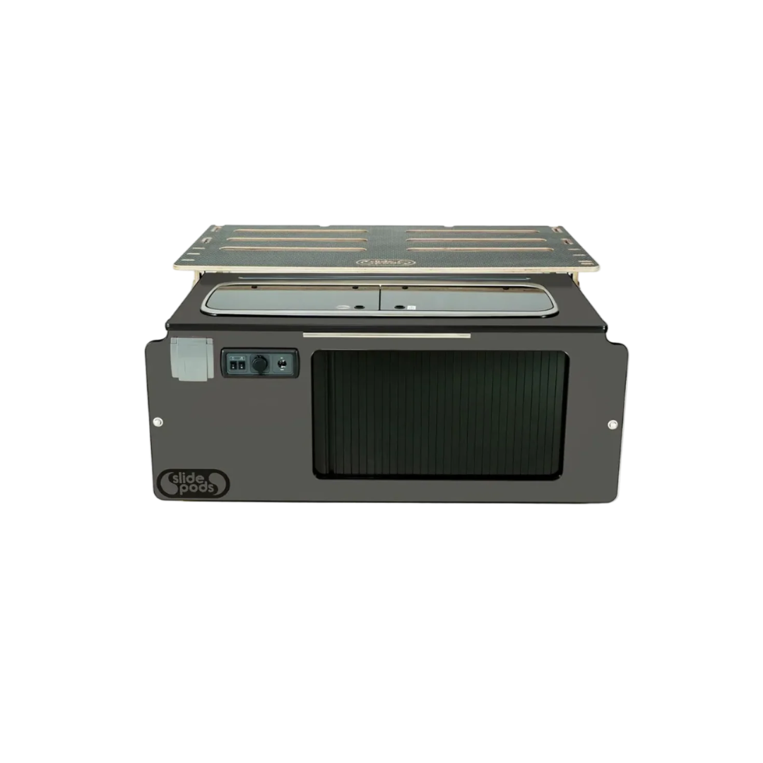 In stock now: Slidepod - VW camping kitchen pod - unbeatable price!