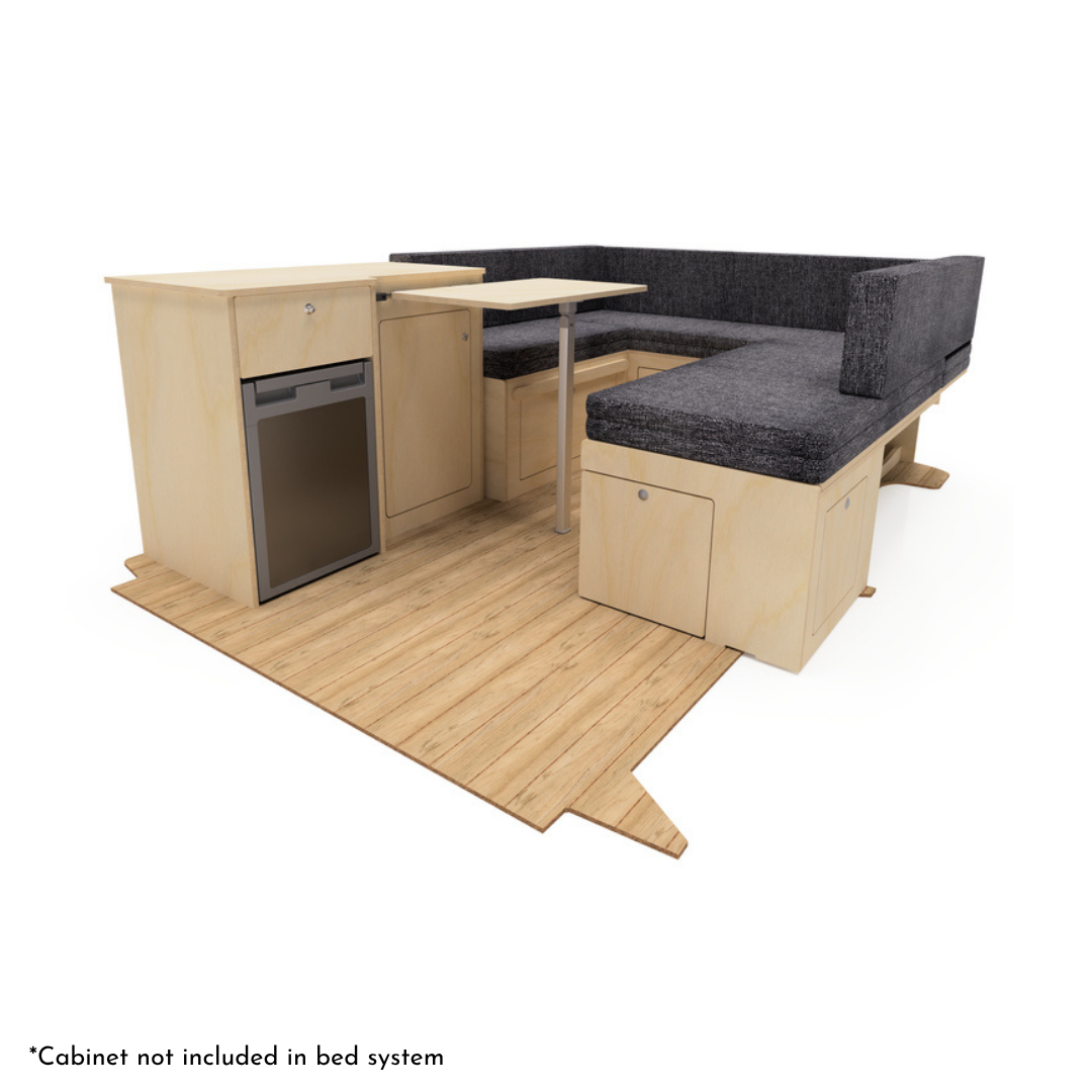 U-Shaped Campervan Bed System