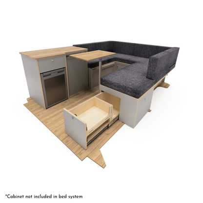 U-Shaped Campervan Bed System