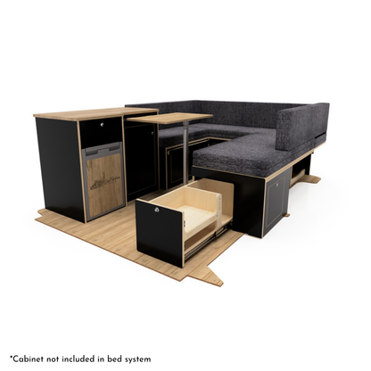 U-Shaped Campervan Bed System