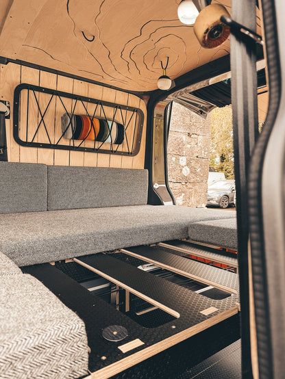 NEW: THE PLY GUYS BEN ALDER: BED AND STORAGE UNIT