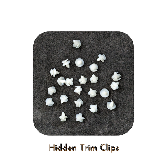 Hidden Trim Clips For Campervan Lining