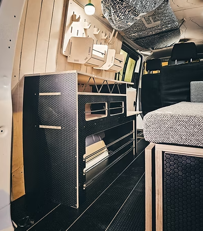 Clachan Storadh – Side Storage Unit for VW Caddy, T5/T6 & Transit Custom Vans