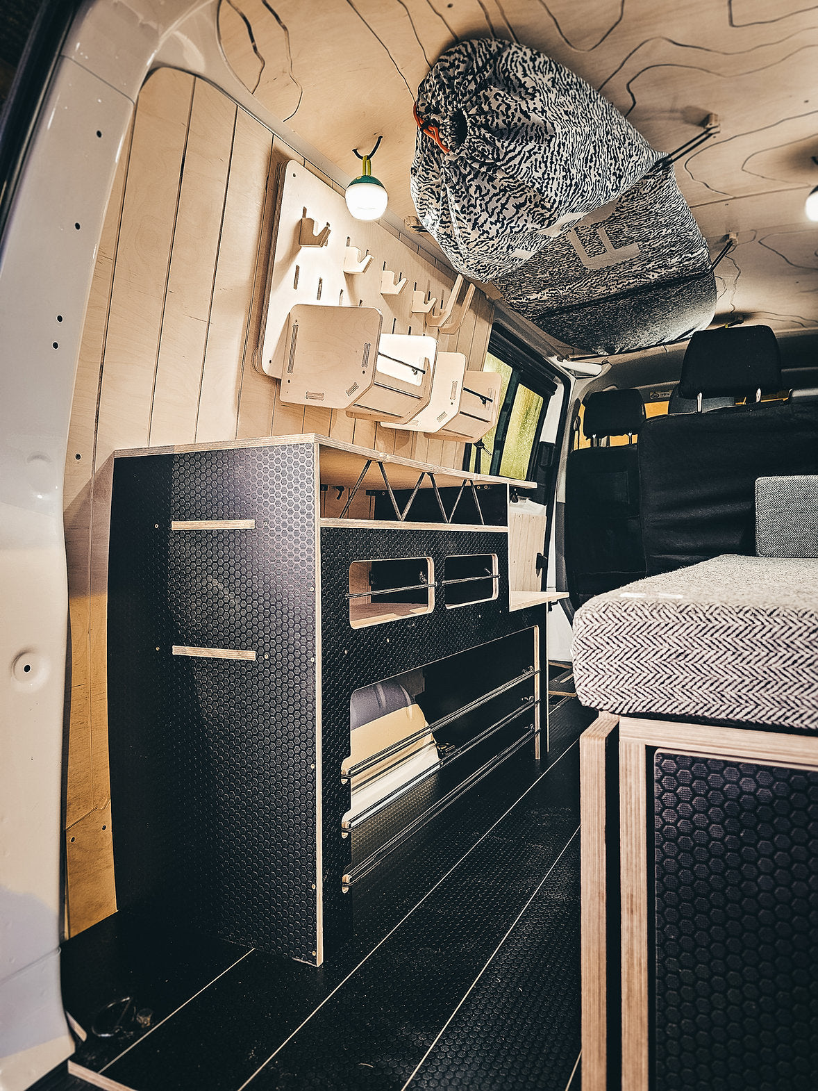 Clachan Storadh – Side Storage Unit for VW Caddy, T5/T6/T7 & Transit Custom Vans