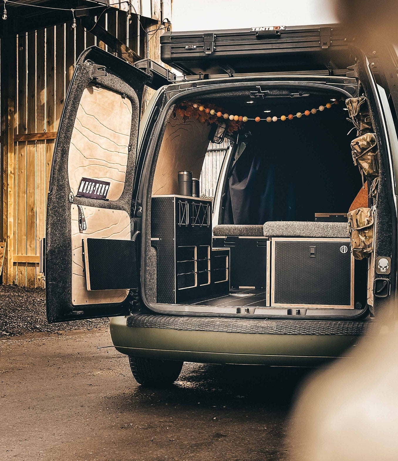 Clachan Storadh – Side Storage Unit for VW Caddy, T5/T6/T7 & Transit Custom Vans