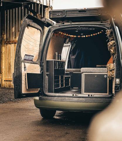 Clachan Storadh – Side Storage Unit for VW Caddy, T5/T6/T7 & Transit Custom Vans