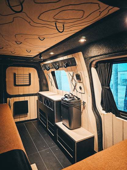Clachan Storadh – Side Storage Unit for VW Caddy, T5/T6/T7 & Transit Custom Vans