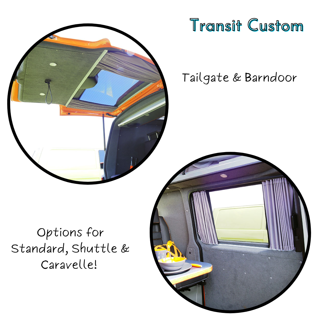 Ford Transit Custom Campervan Curtain Set Seaside Campers ford-transit-custom-campervan-curtain-set-seaside-campers
