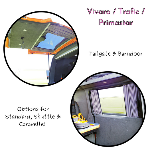 Vivaro / Trafic / Primastar Campervan Curtain Set