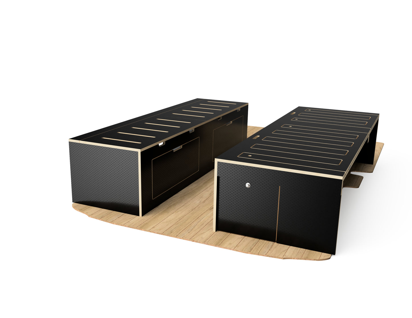 Extension Storage Pod for Sliding Bed
