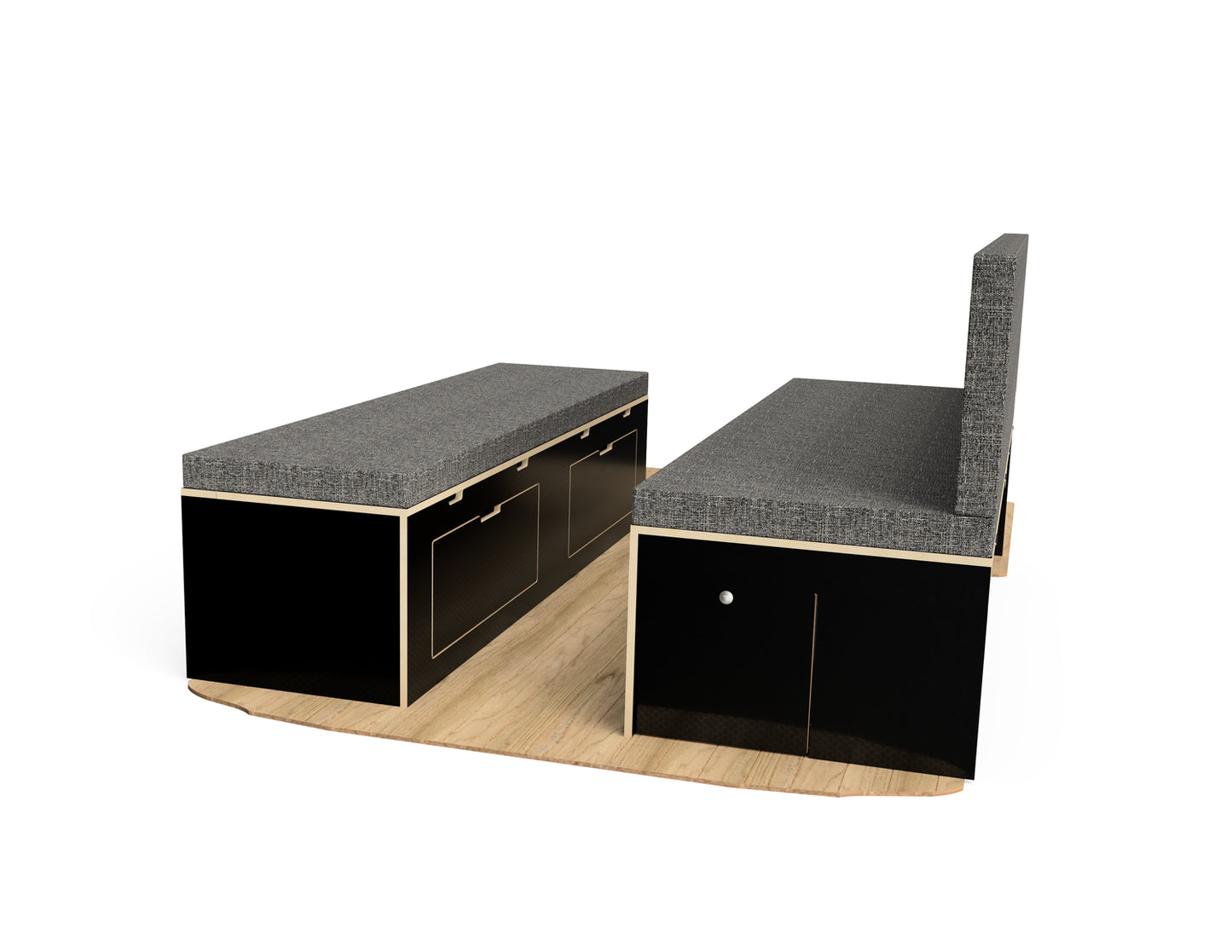 Extension Storage Pod for Sliding Bed
