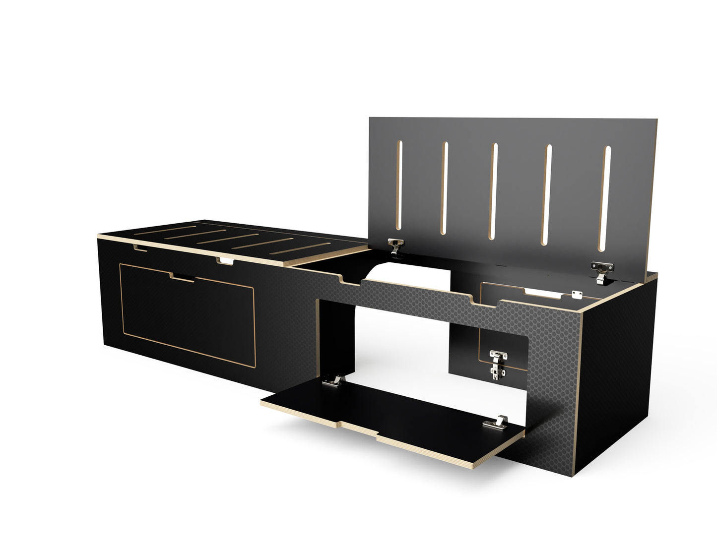 Extension Storage Pod for Sliding Bed