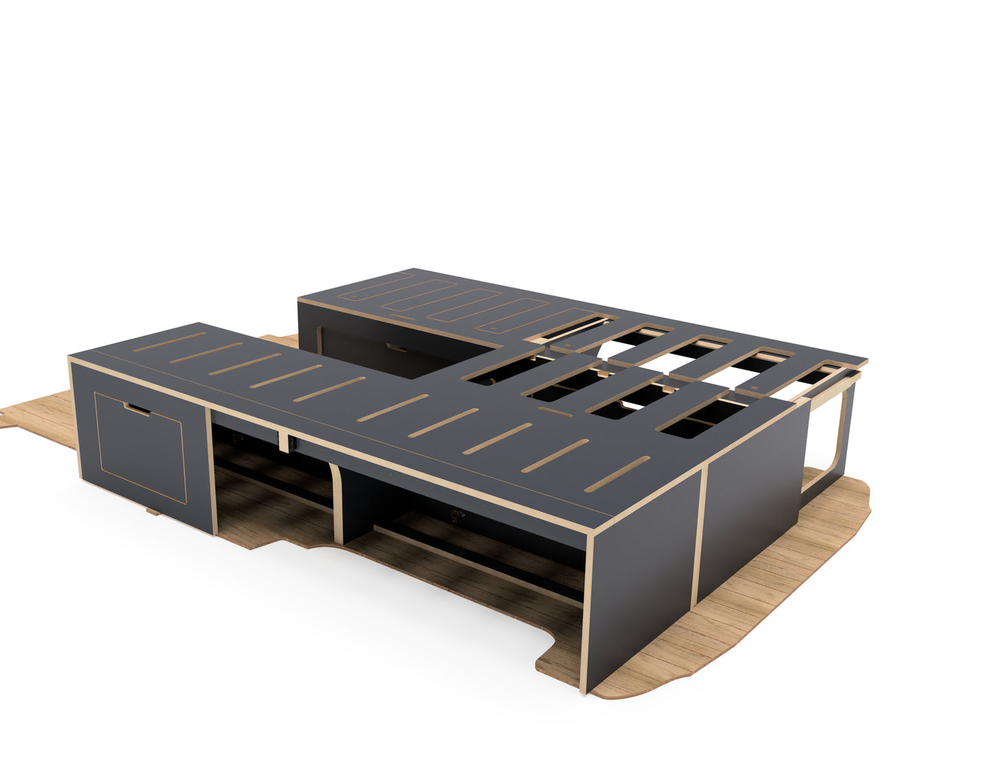 Extension Storage Pod for Sliding Bed