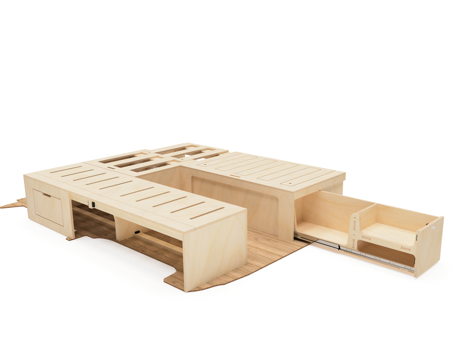 Extension Storage Pod for Sliding Bed