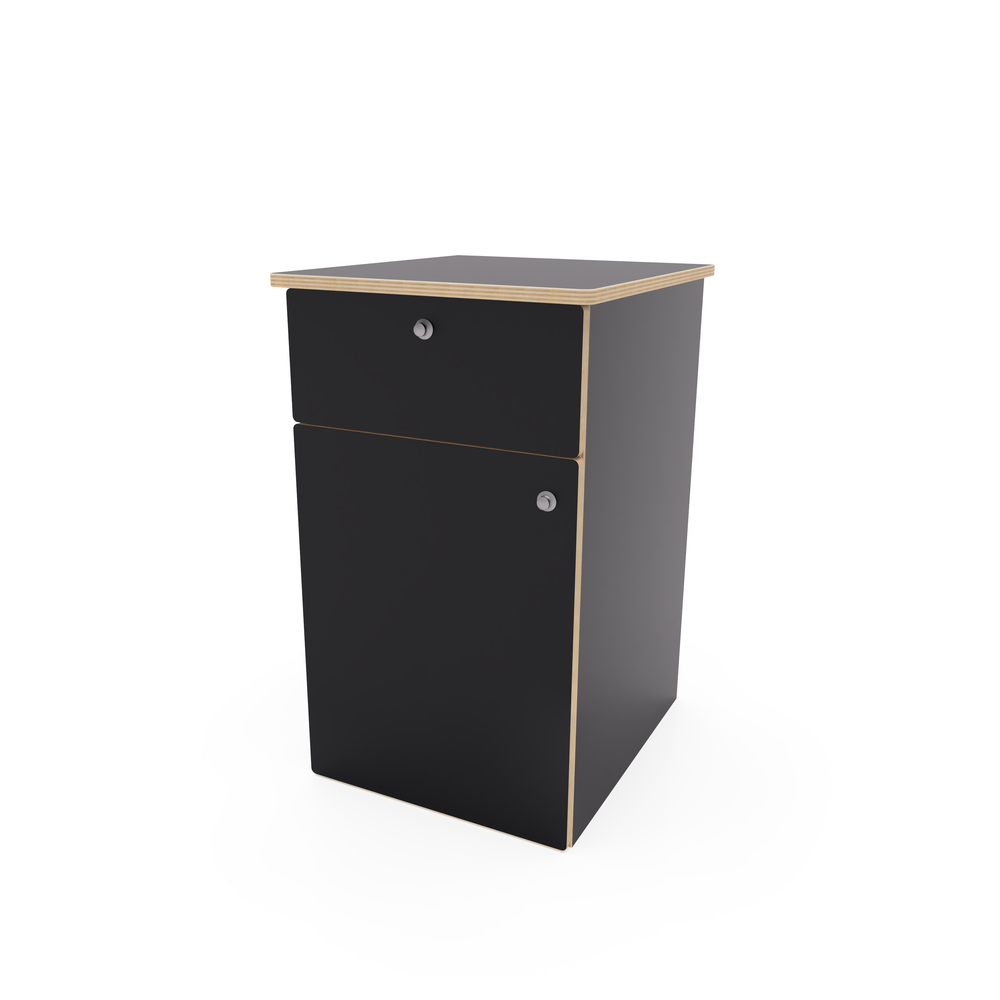 Small side top cabinet with drawers