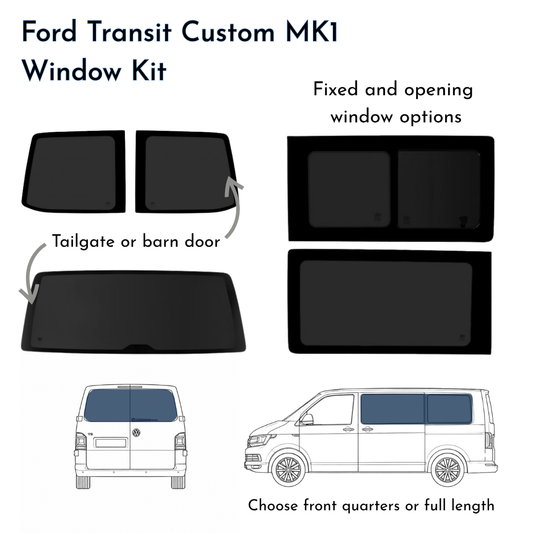 Ford Transit Custom MK1 Campervan Window Kit