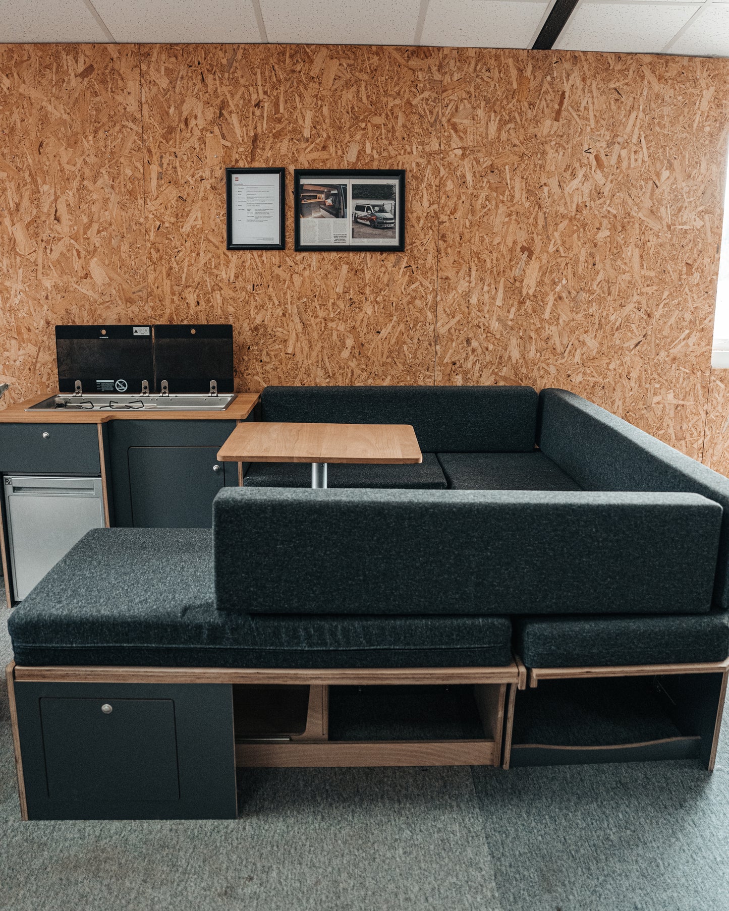 In stock now: T5/T6 U-Shaped Campervan Interior