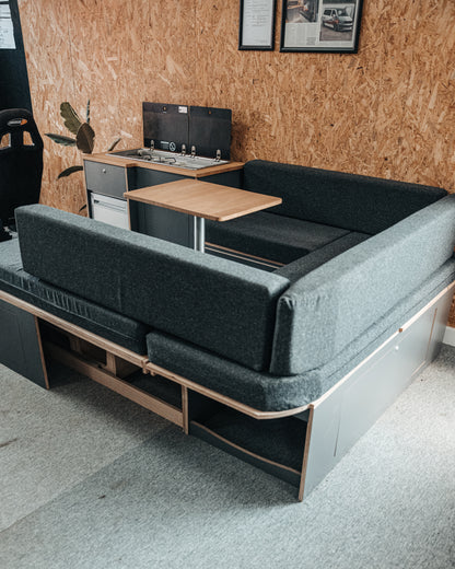 In stock now: T5/T6 U-Shaped Campervan Interior