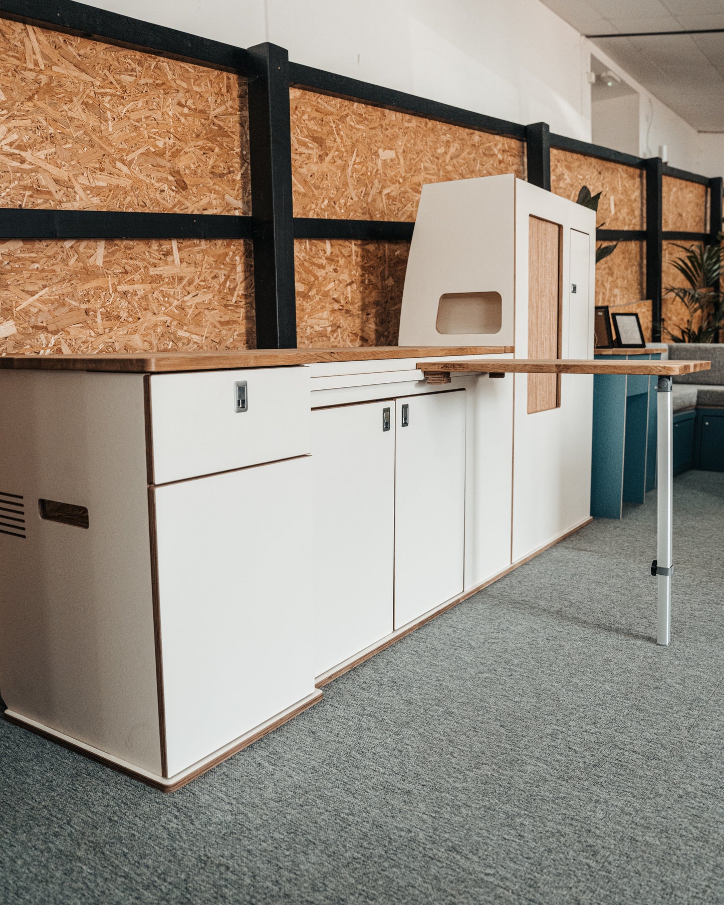 In stock now: LWB VW T5/6 Campervan Kitchen interior (Cream)