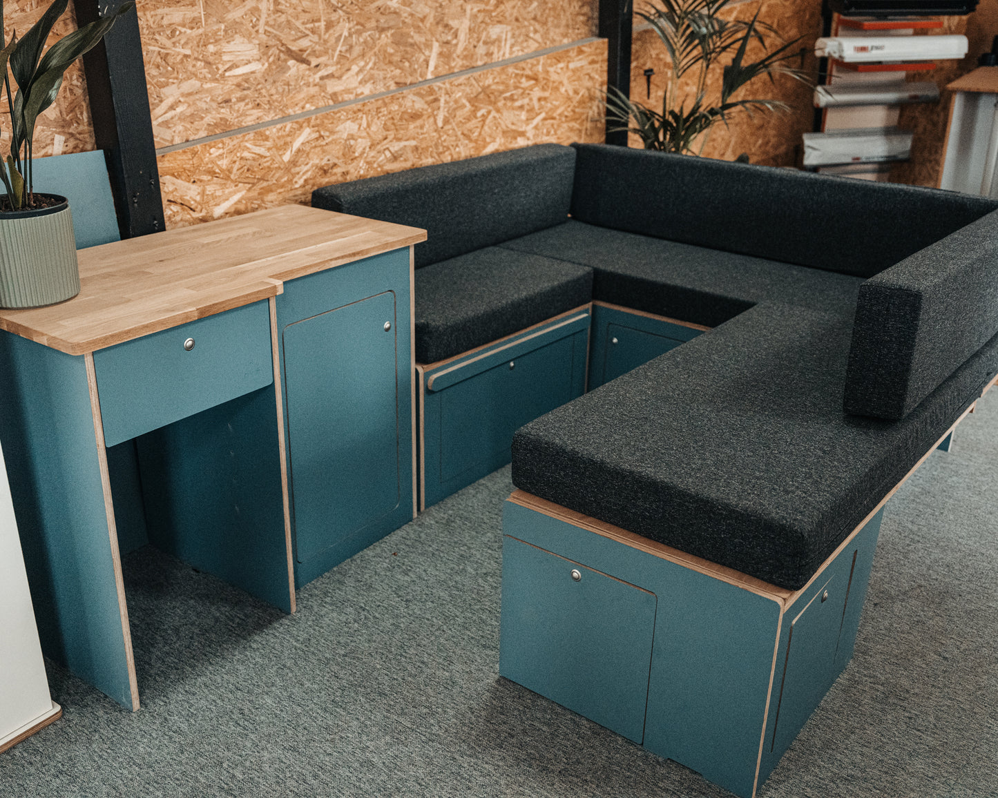 In stock now: T5/T6 U-Shaped Campervan Interior