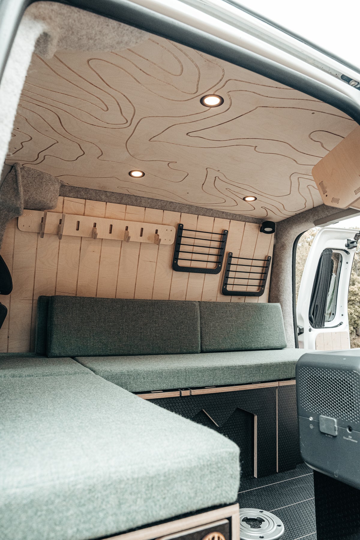 NOOKS 'Straight Line' Van Wall Storage