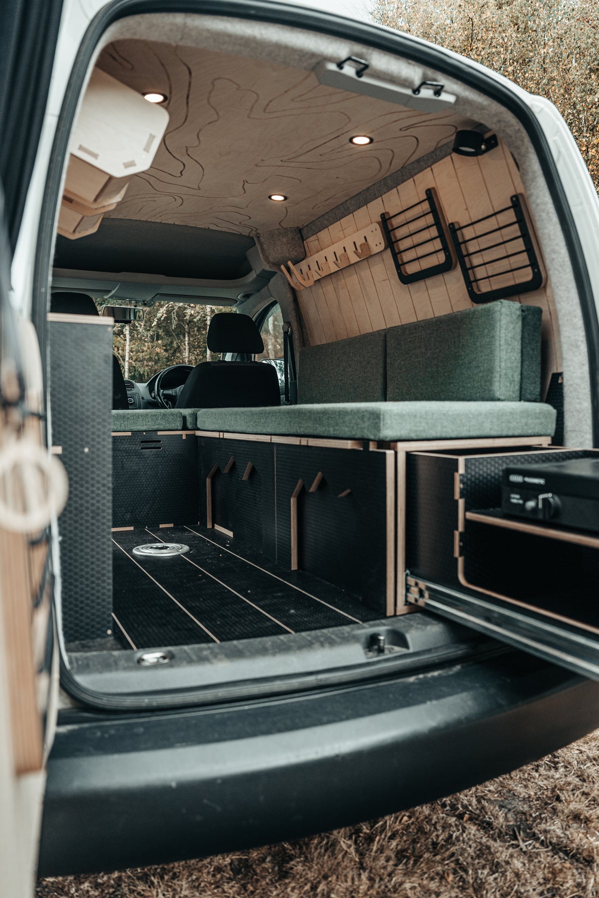 NOOKS 'Straight Line' Van Wall Storage
